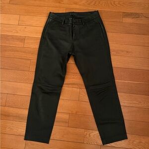 Nili Lotan Black Leather Pants